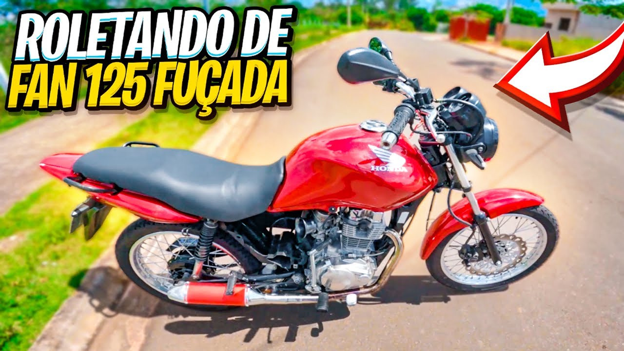 ROLETANDO DE FAN 125 FU&Ccedil;ADA 205cc