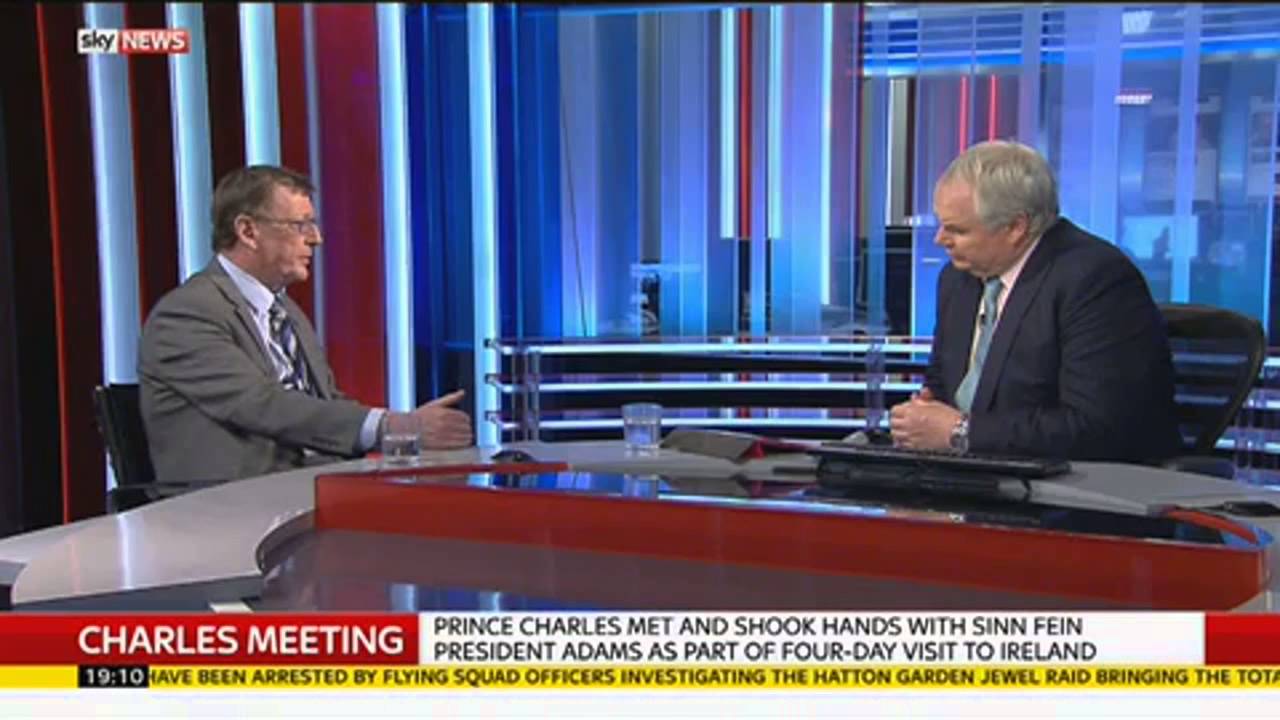 Former First Minister Lord Trimble On Prince Charles' Visit To Ireland