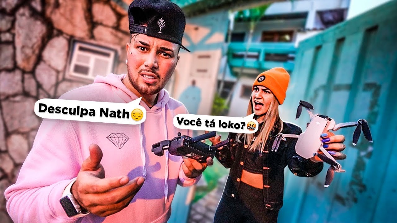 FUI NA CASA DA MINHA EX PEGAR O MEU DRONE QUE CAIU LAAA !! * que vergonha *
