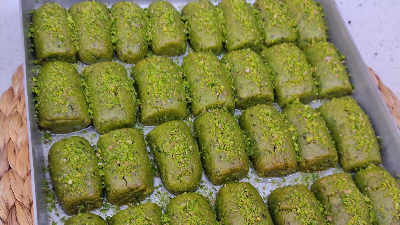 REKOR!!Öyle Kolay,Pratik,Bir Tatlı Yaptım ki 👌YALANCI FISTIK EZMESİ (ŞEKERPARE) @ZelişinMutfağı