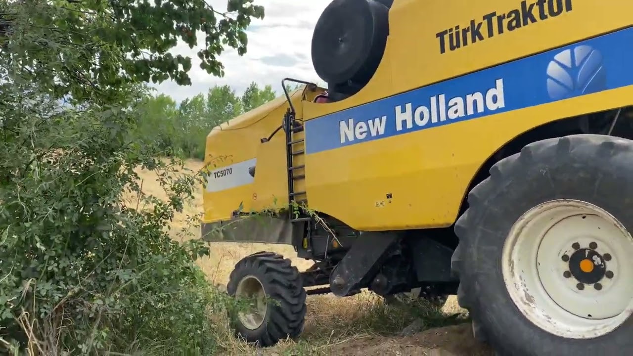 Newholland tc5070 biraz zorlandı 😉