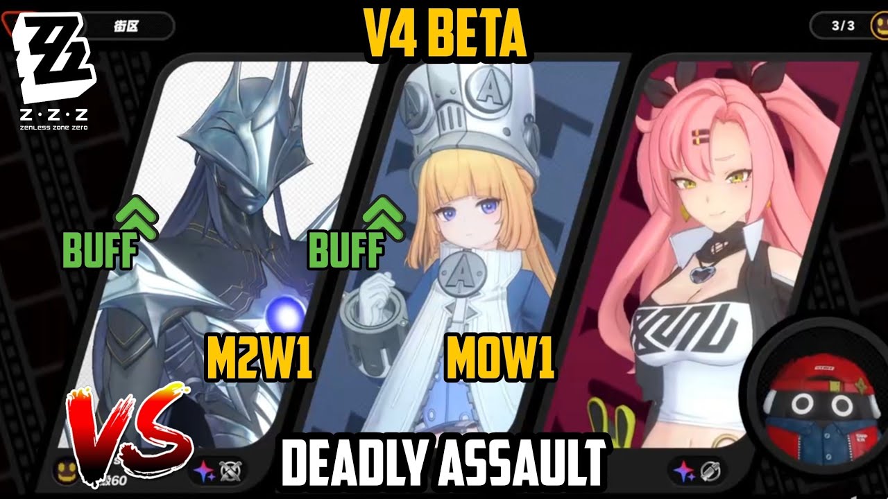 V4 BETA! Pyrois x Norma x Nicole VS Deadly Assault - ZZZ 3.0 BETA 