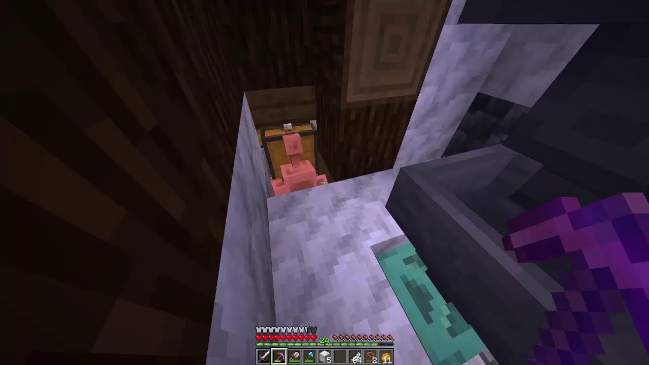 Minecraft Community server, buster learns about robots