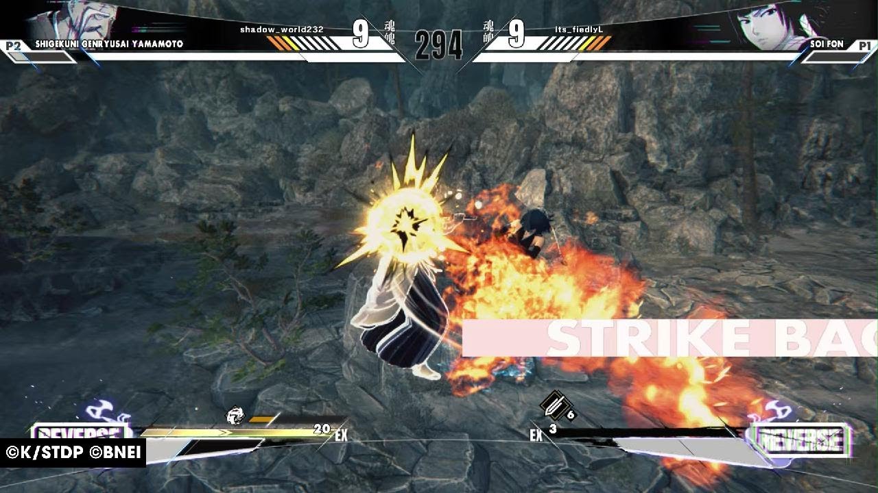 BLEACH Rebirth of Souls the 5 touch of death