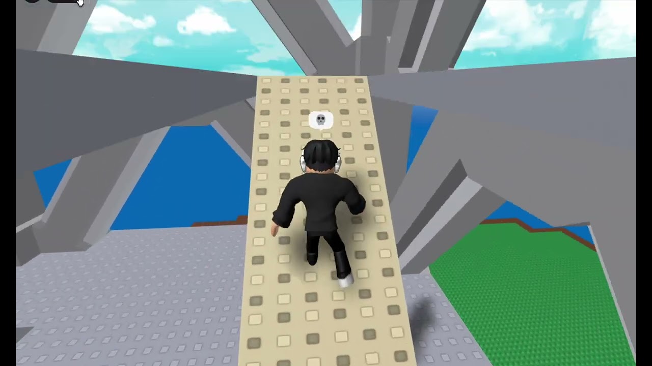 playing Natural Disaster Survival When A Hacker Joins