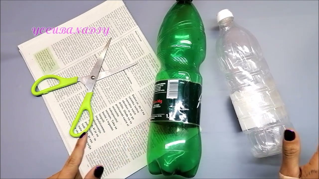 ♻️RECICLA PAPEL PERIODICO Y BOTELLAS PET PARA HACER BISUTERIA😱