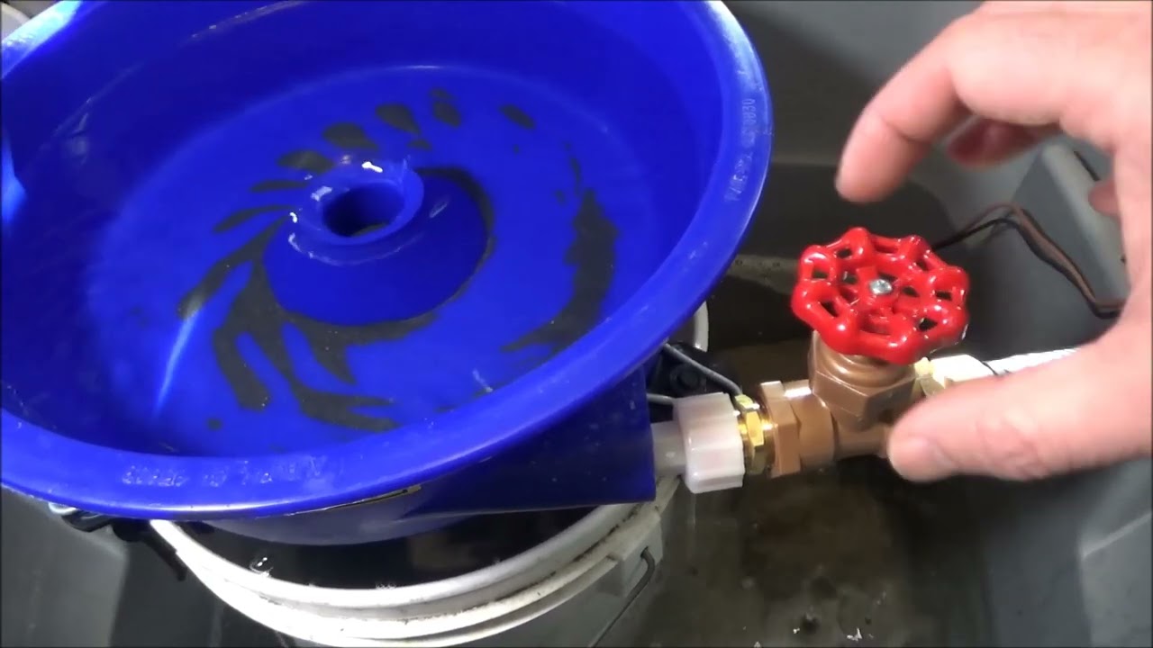 Simple Modifications To The Blue Bowl Gold Concentrator For Better Gold Recovery