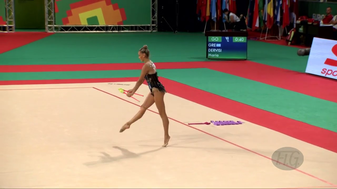 DERVISI Maria (GRE) - 2022 Rhythmic Worlds, Sofia (BUL) - Qualifications Clubs