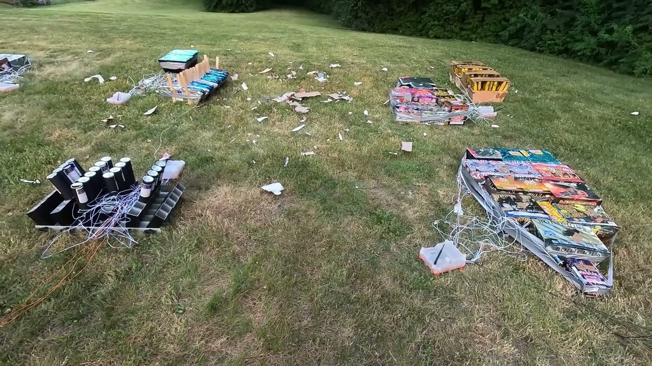4th Of July 2023 Fireworks Display With Setup