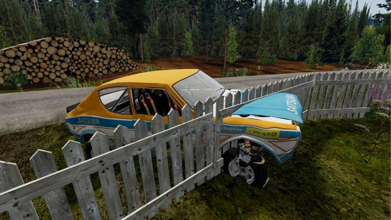 Sofri um ACIDENTE GRAVE com o Satsuma!!! em quanto corria no Rally 