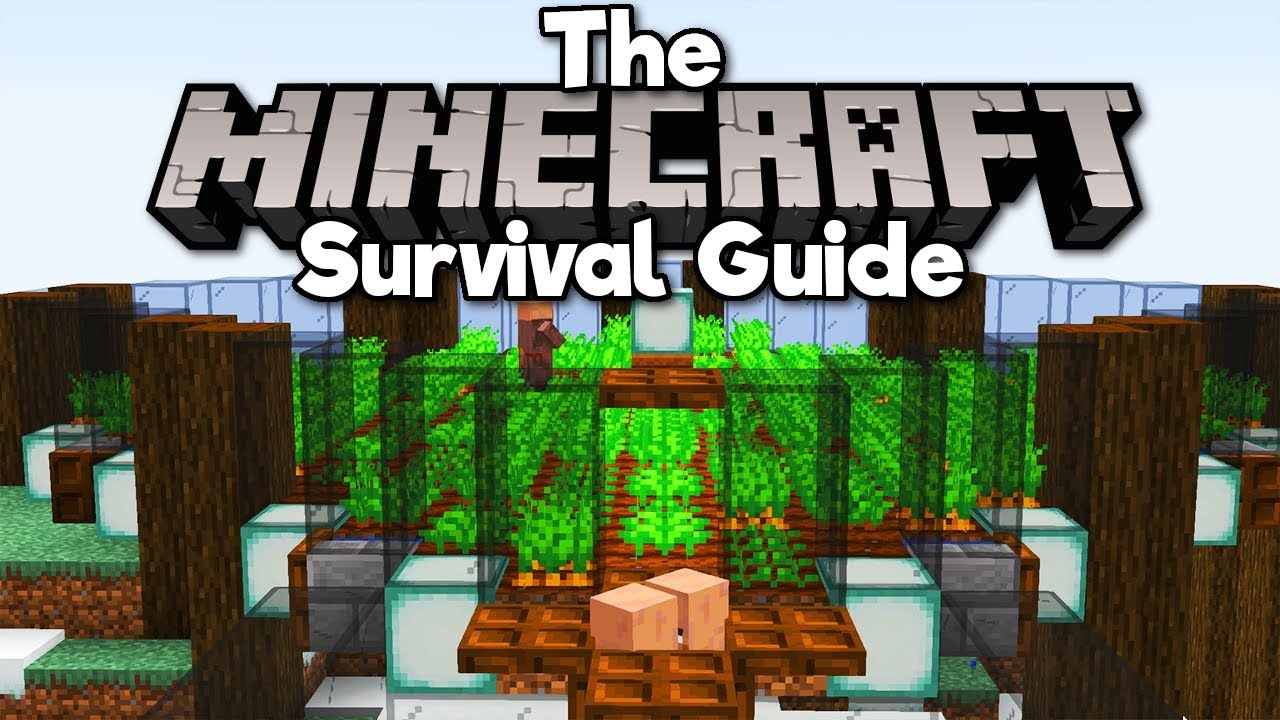 1.14 Villager Breeder & Auto Carrot Farm! ▫ The Minecraft Survival Guide [Part 208]