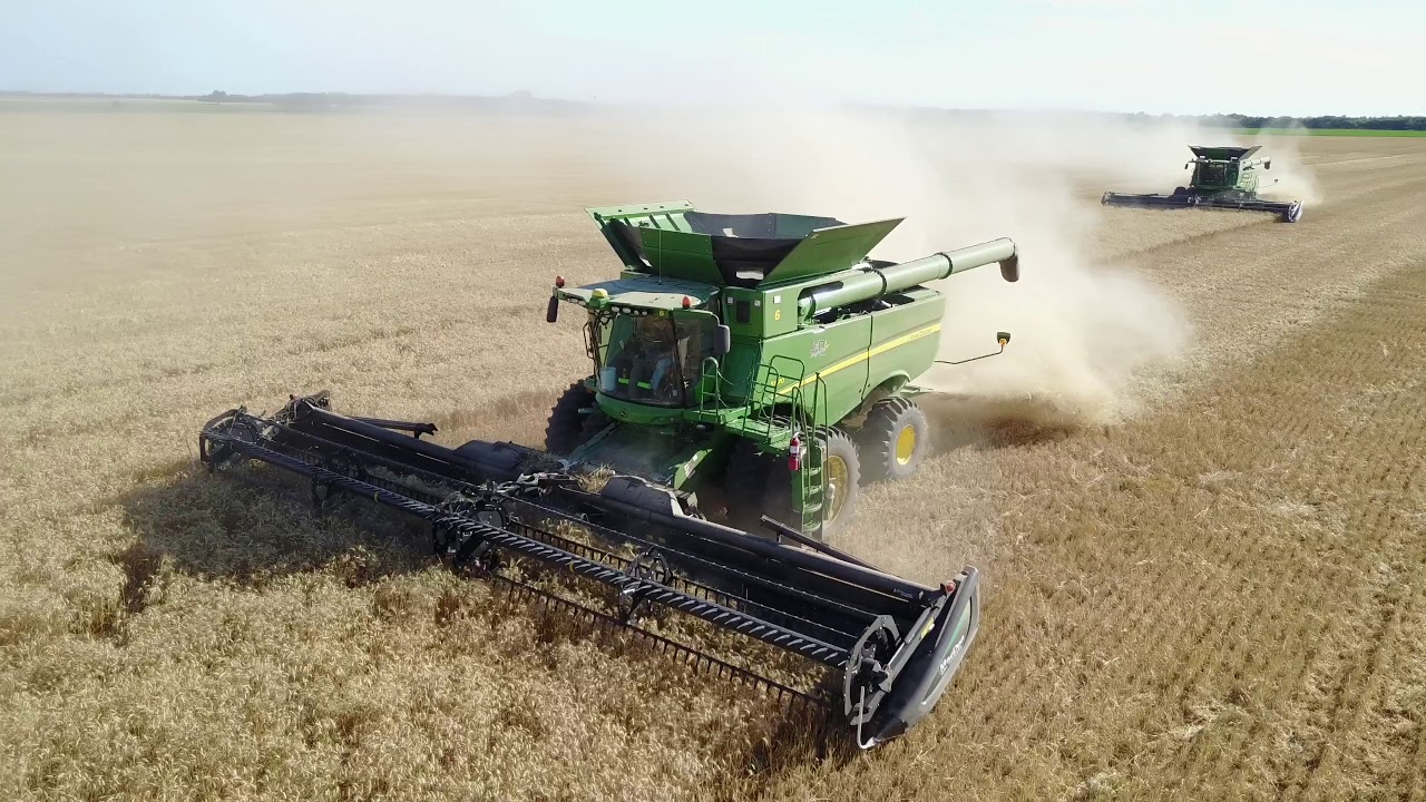 JKD Harvesting Wheat 2017