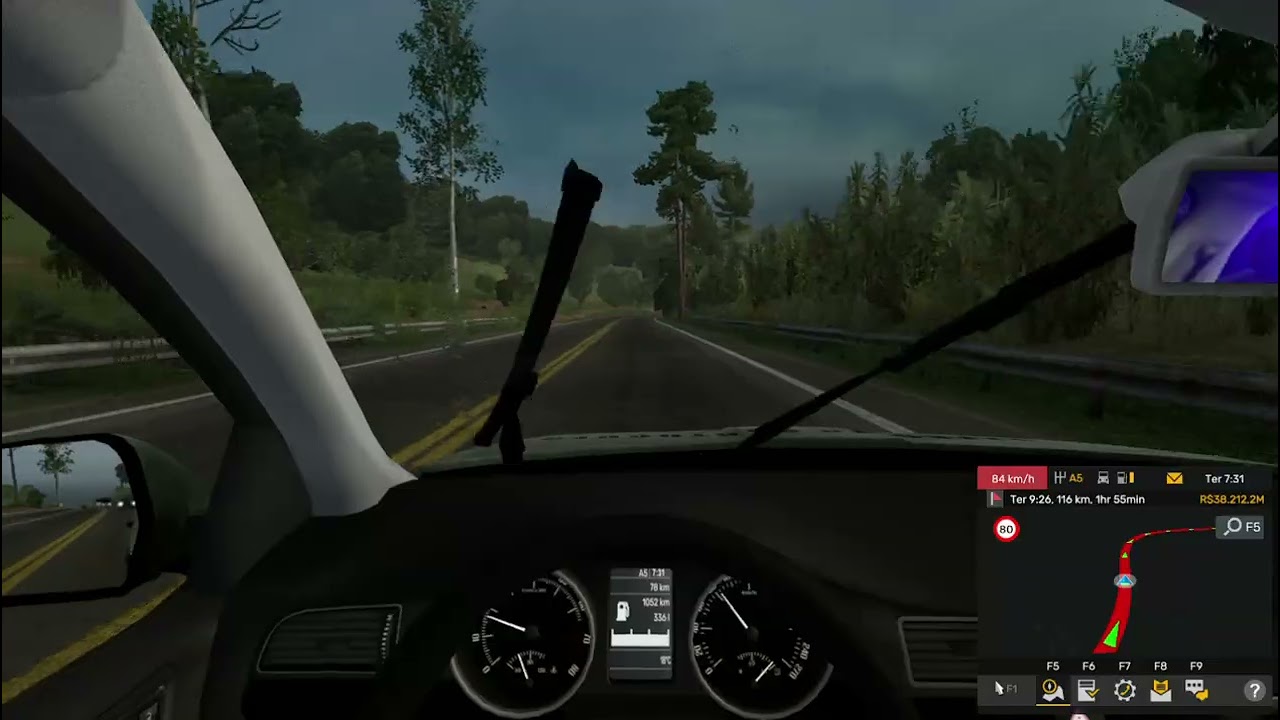 Viatura da Policia do Exército ,,no ETS2