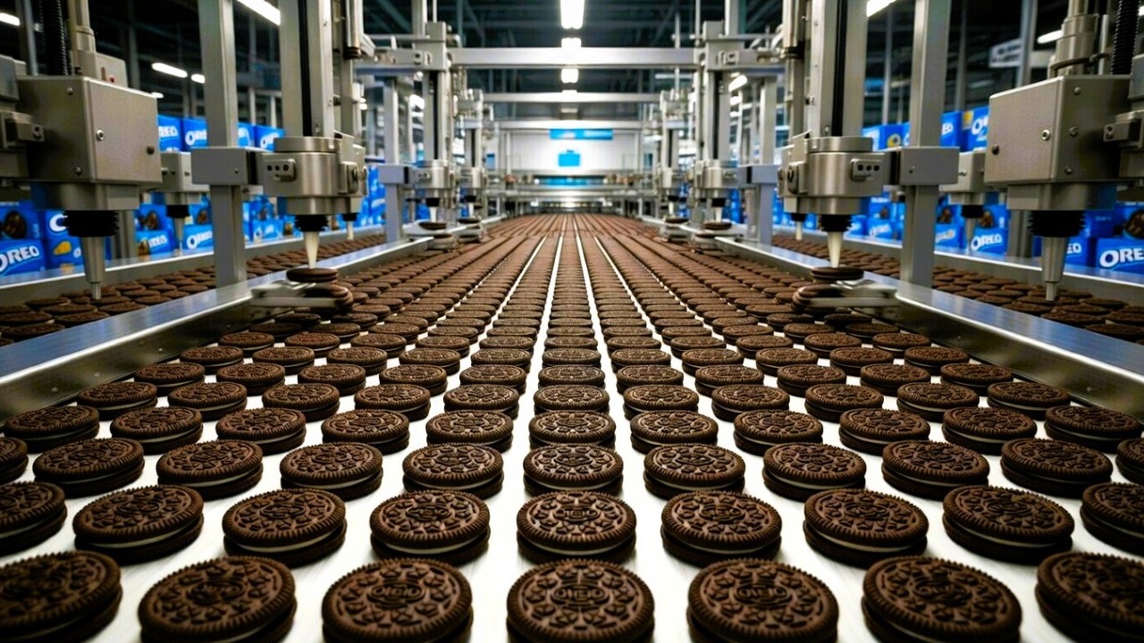 Inside the Oreo Factory: How 164 Million Cookies Are Made Every Day