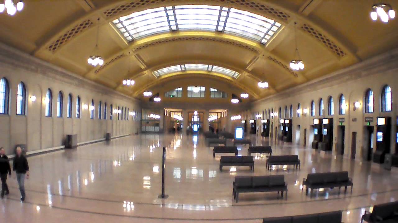 Union Depot, by drone