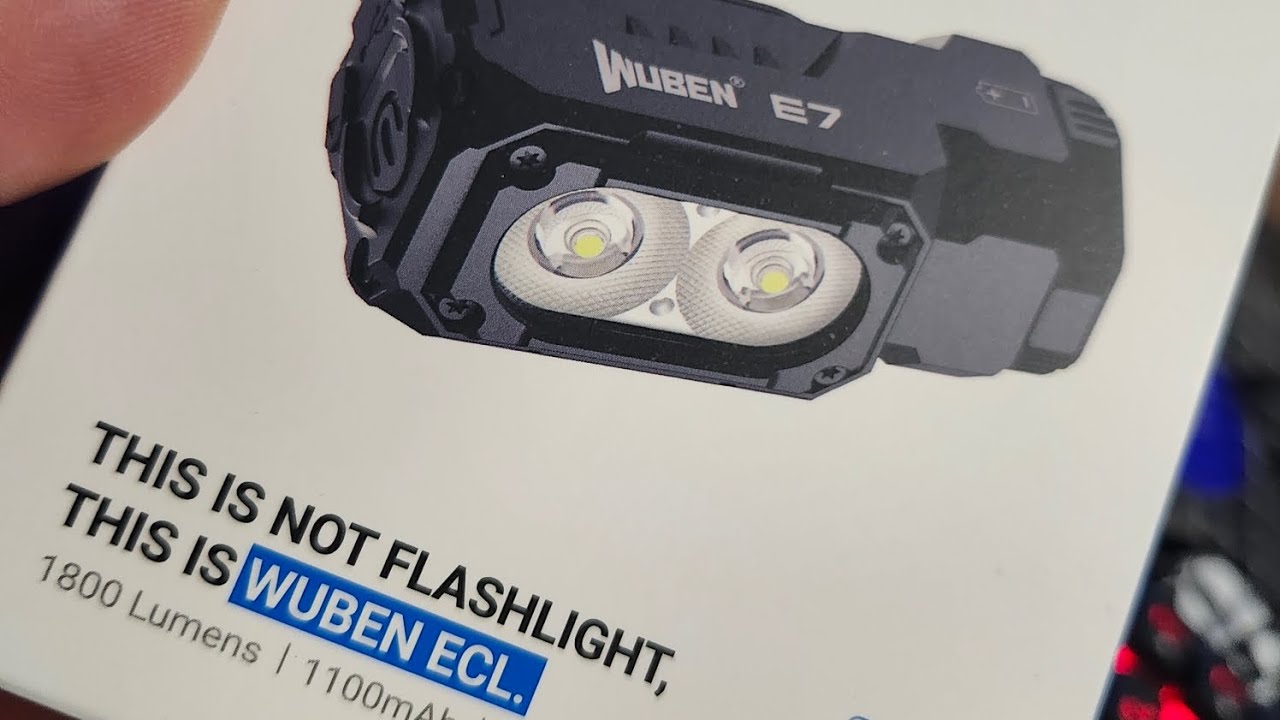 WUBEN ДЕЛАЕТ ВЕЛИКОЛЕПНО, А НЕ ФОНАРИ: Wuben E7