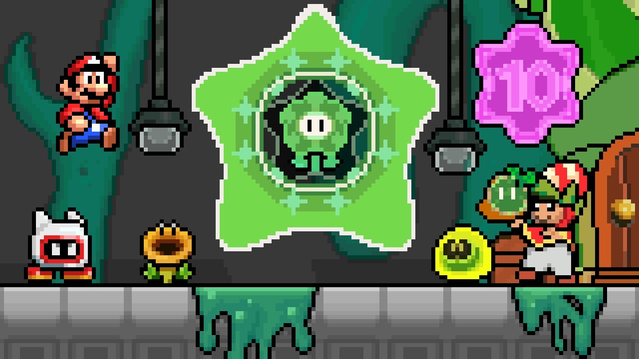 Super Mario Bros. Wonder Remade in Super Mario Bros. X (SMBX 2.0) - Subway Ruins