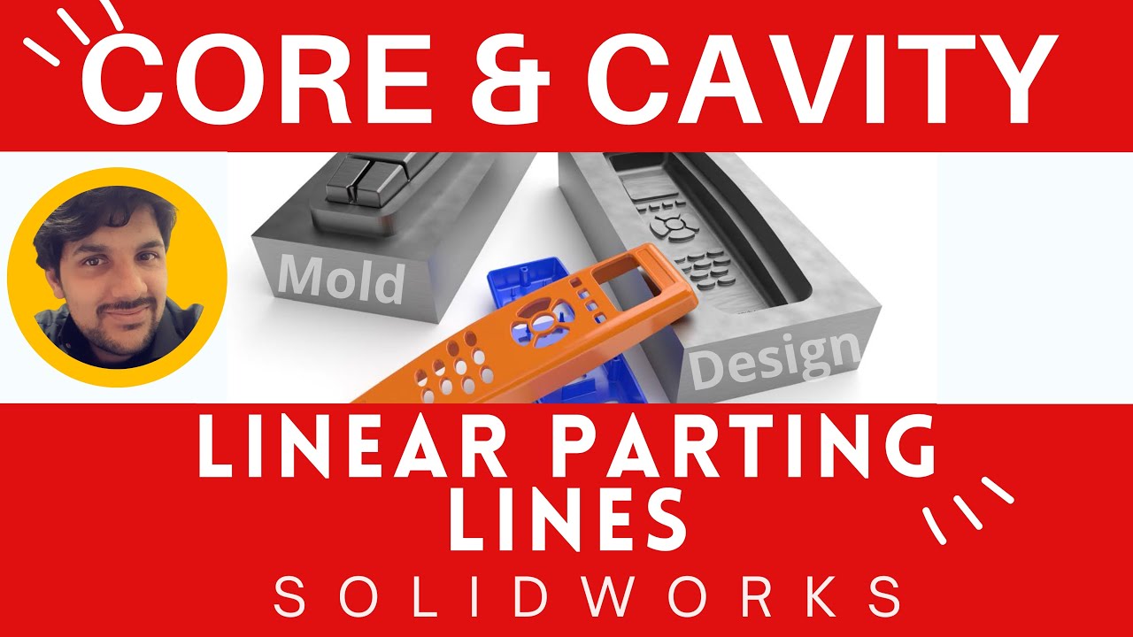 Complete Mold Design for Plastic Mobile | How to Create Core-Cavity