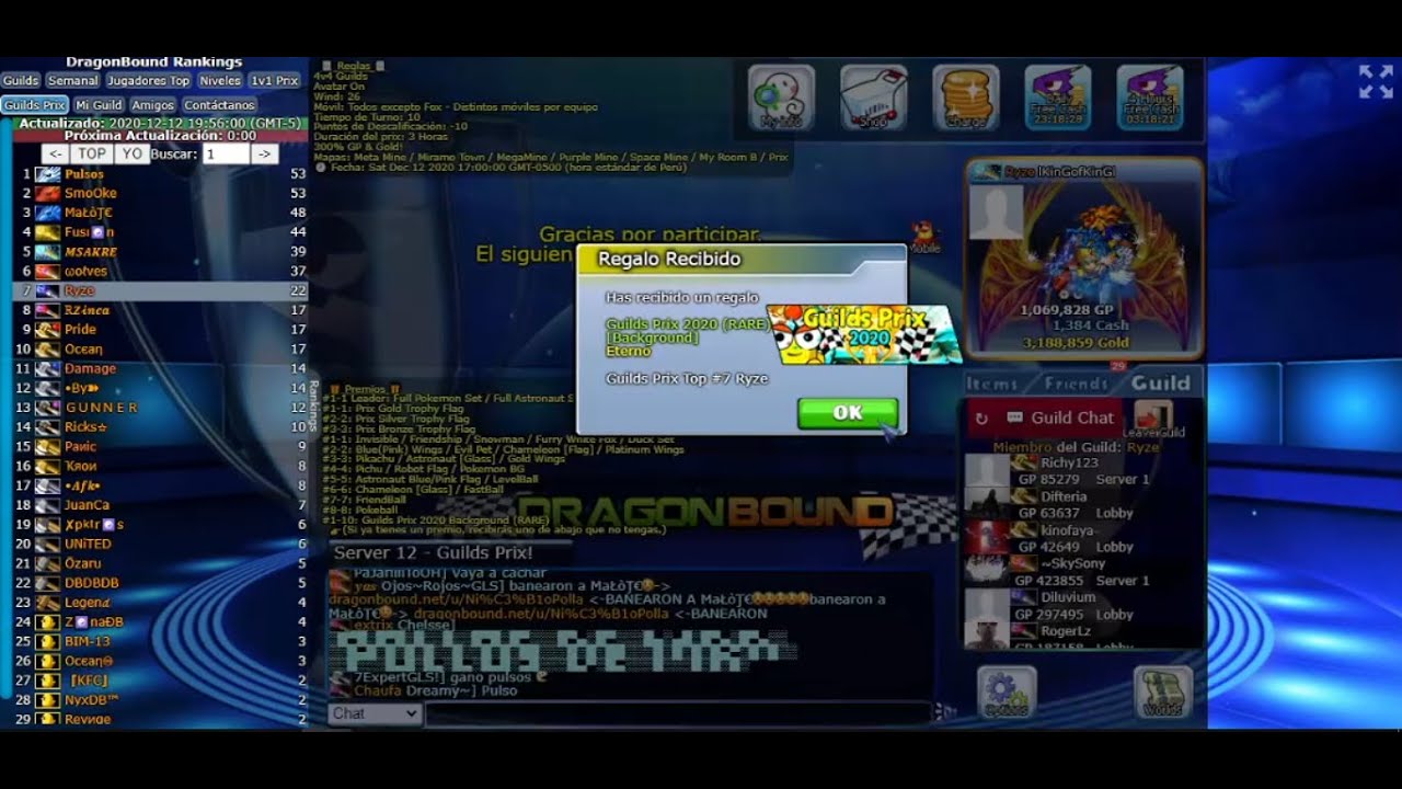 Dragonbound / Guid Prix Any , Sets Pikachus ,Staff GuиՏ&trade; / Guild Ryze Top 7/ Parte 1