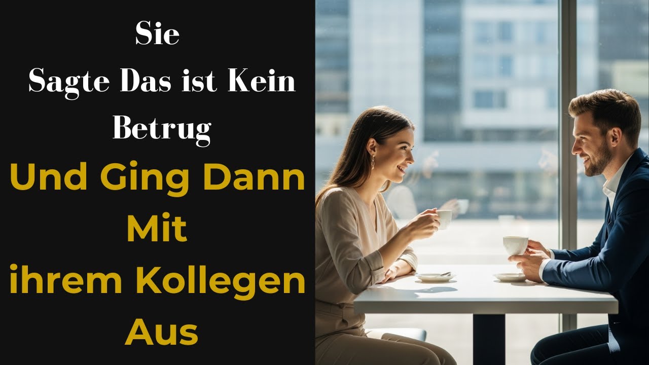 Sie sagte: „Das ist kein Betrug“ – und ging dann mit ihrem Kollegen aus