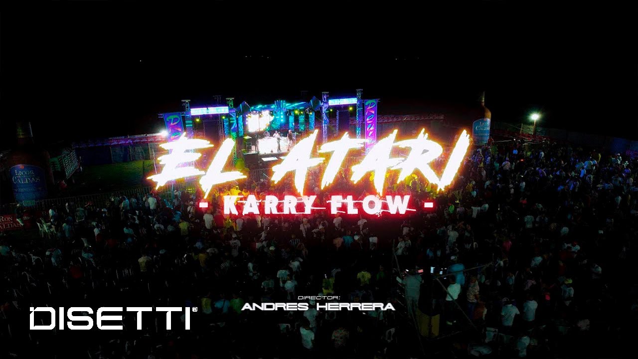 Karry Flow - El Atari - Rey de Rocha en Vivo (Video Concierto)