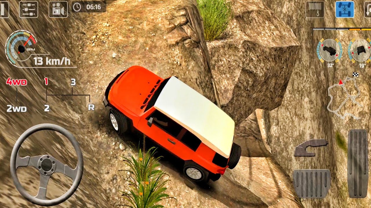 Offroad Drive Pro Gameplay - Offroad 4×4 Mountain Dangerous Driving - Android Gameplay