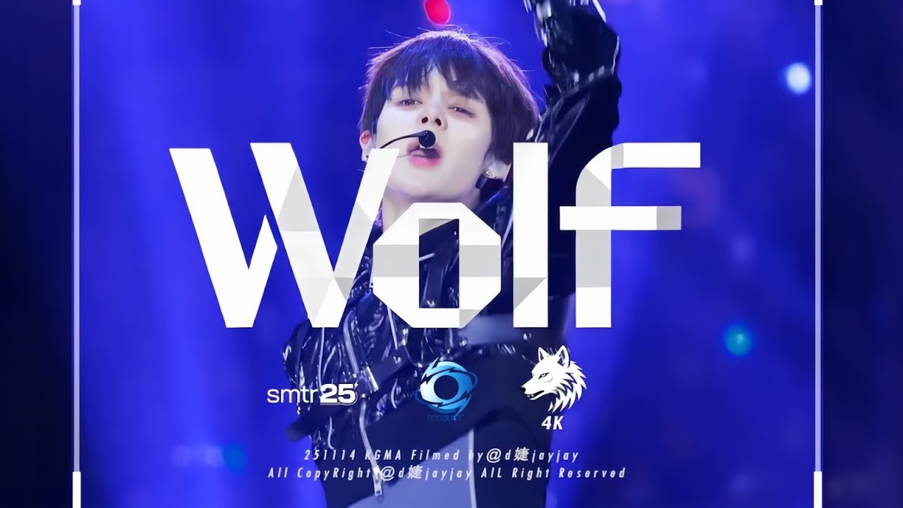 【2025KGMA JUSTIN Wolf 4K Fancam】