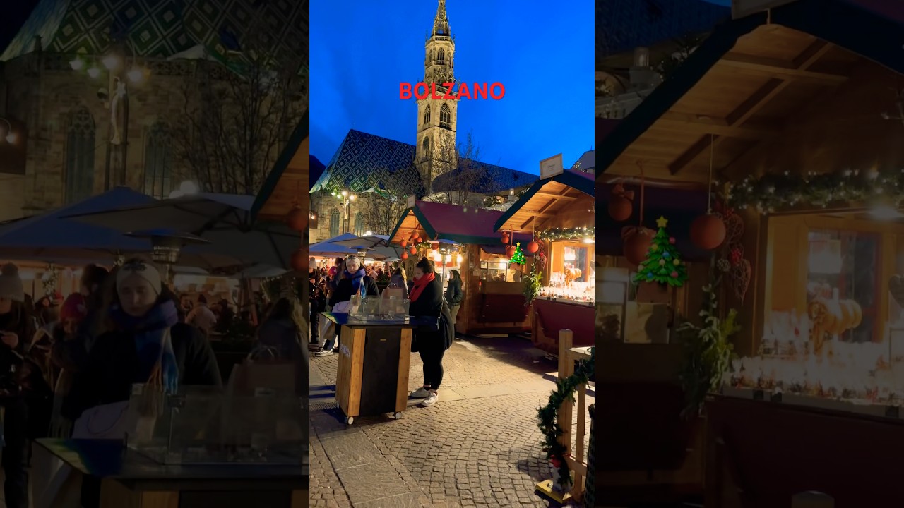 BOLZANO CHRISTMAS 🎄 2025 CITY WALK TOUR 