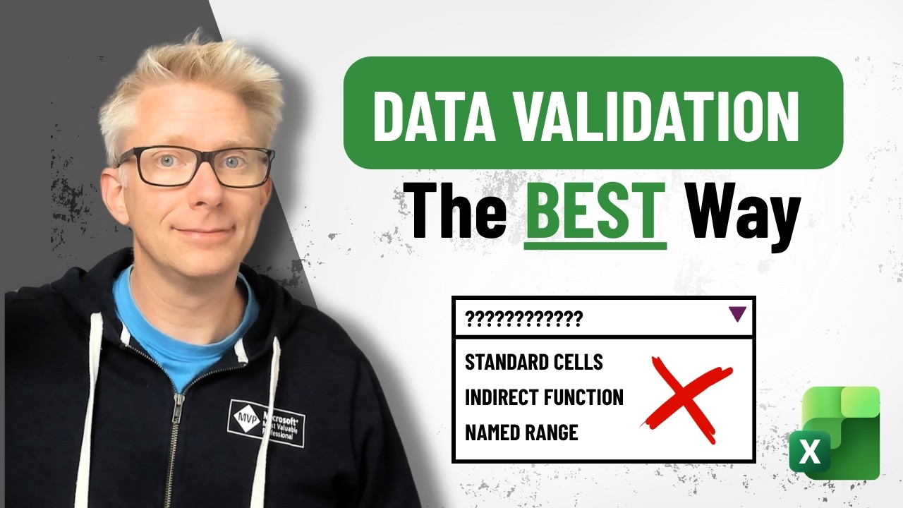 Выпадающие списки из таблиц: прекратите использовать INDIRECT (вместо этого сделайте следующее)