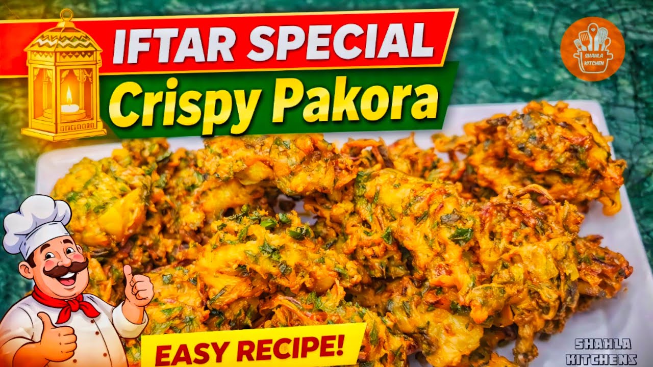 Iftar Special Crispy Pakora Ramzan special Ep 06Make & Store Aloo Pakora  @ShahlaKitchen777 