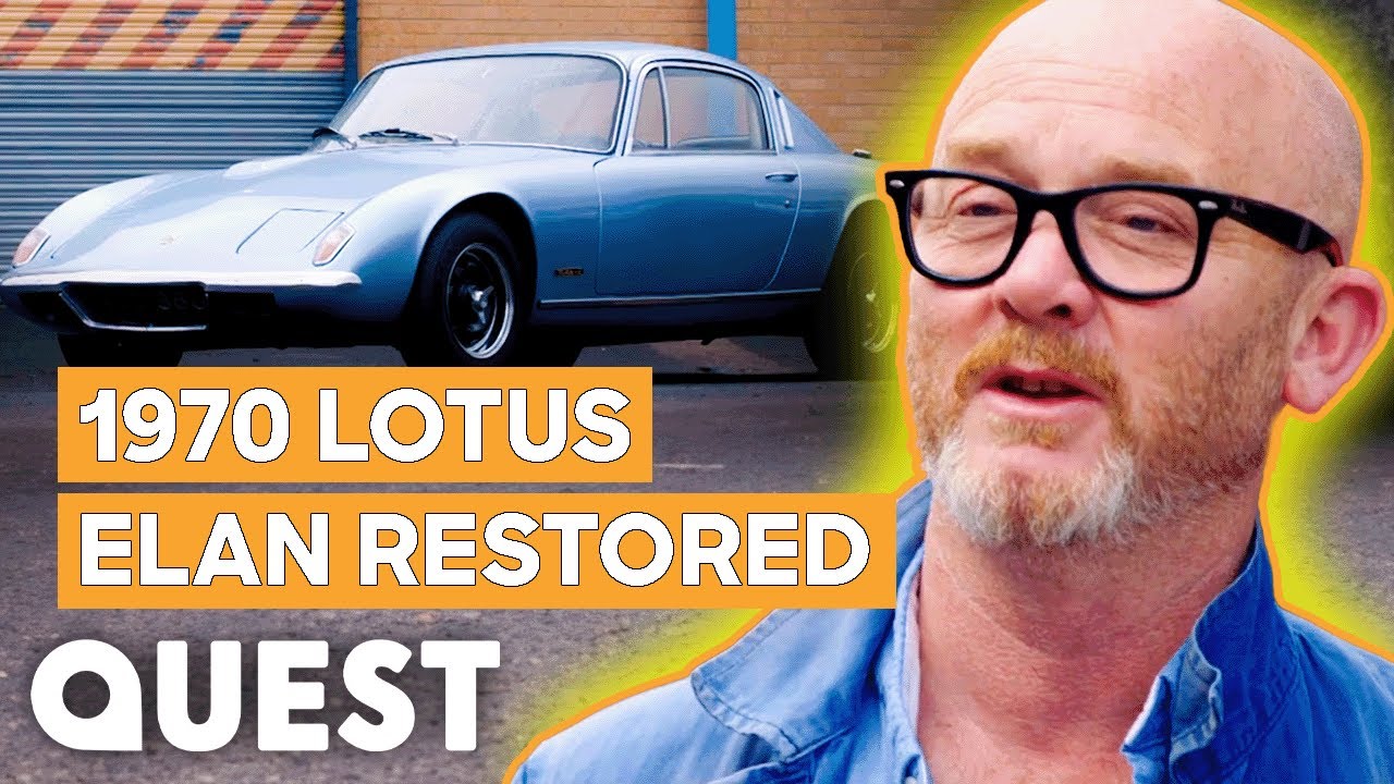 Дрю Притчард реставрирует Lotus Elan 1970 года | Охотники за утилью: Классические автомобили