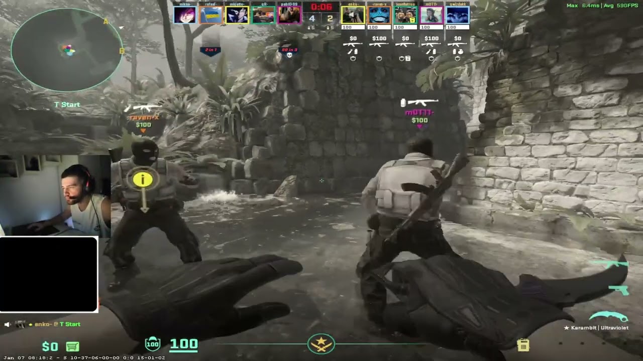 JUANFLATROO NJË NDESHJE SI KJO NUK ËSHTË PARË! TË DY SKUADRAT PO LUFTOJNË ASHPËR! ANCIENT FACEIT CS2