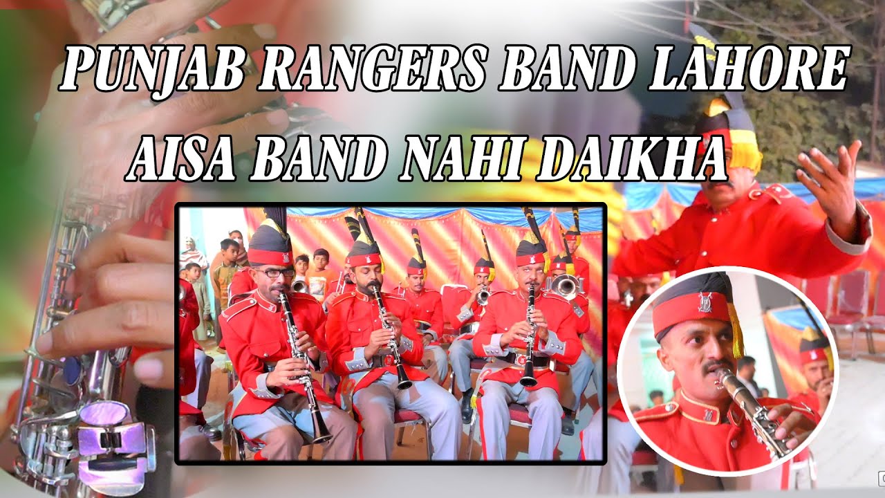 #Punjab Rangers Band Lahore # Aisa Band Baja Pehalay kkabhi nahi suna zabardust