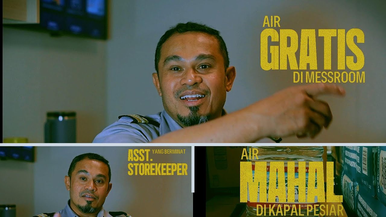 Obrolan ngalor ngidul tentang harga air crew yang mahal sampai info loker Asst. storekeeper😂🤣