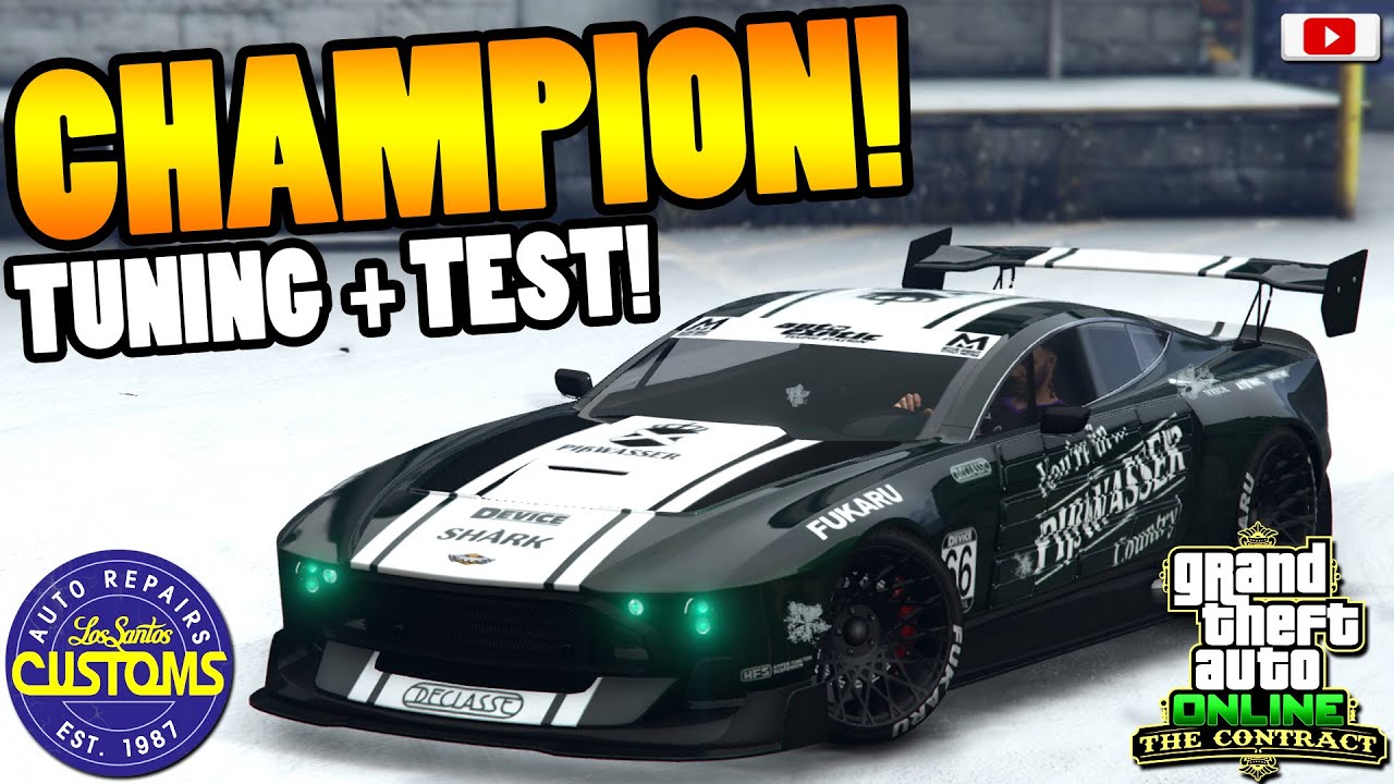🛠🦾Das SCHNELLSTE GEPANZERTE Auto!🦾🛠 CHAMPION Tuning + Test! [GTA 5 Online THE CONTRACT Update]