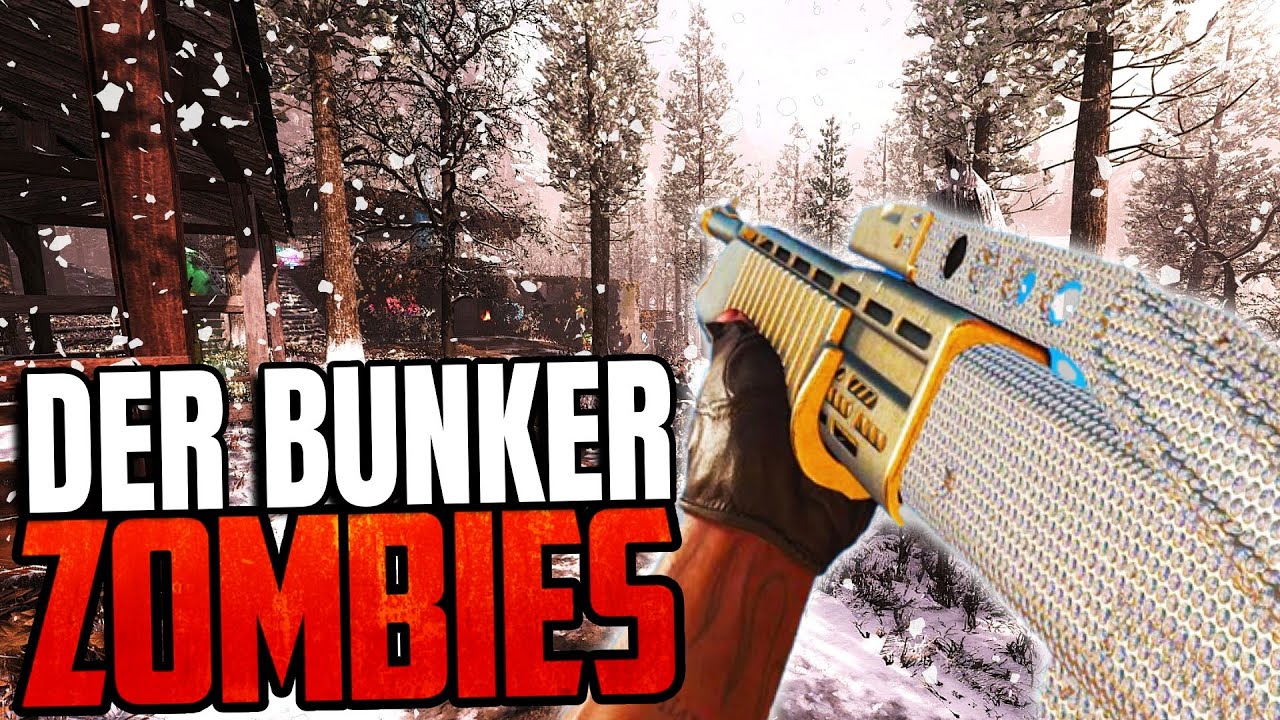 DER BUNKER | BRAND NEW! CW STYLE MAP (Custom Zombies Black Ops 3)