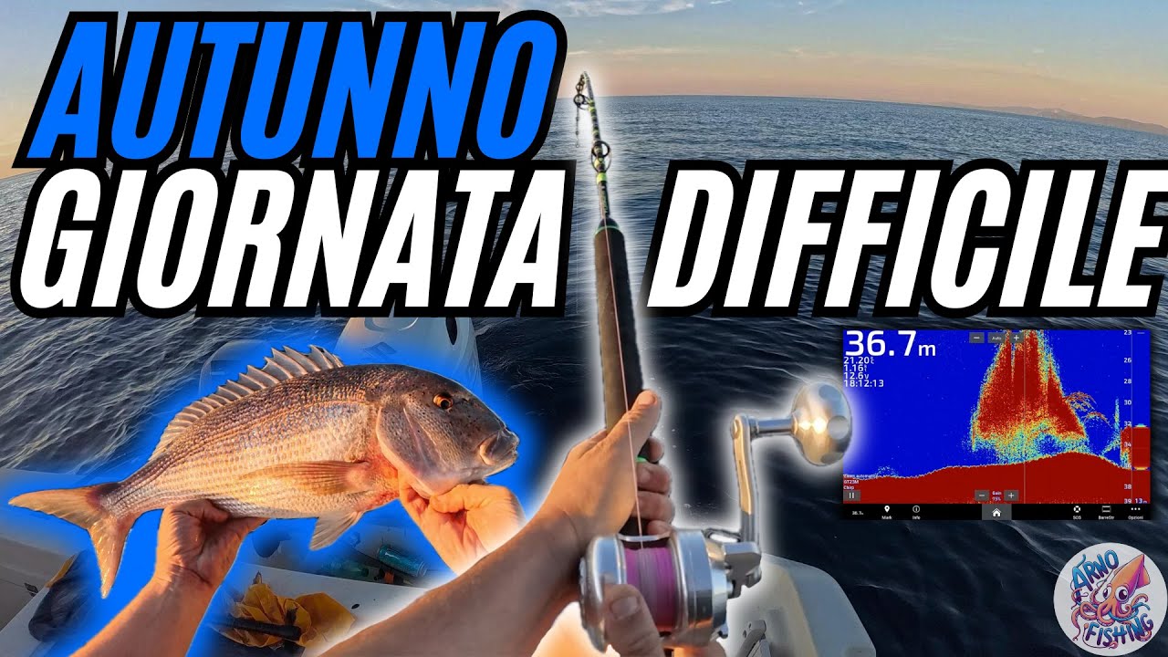 PESCI difficili in AUTUNNO | Pesca dalla Barca