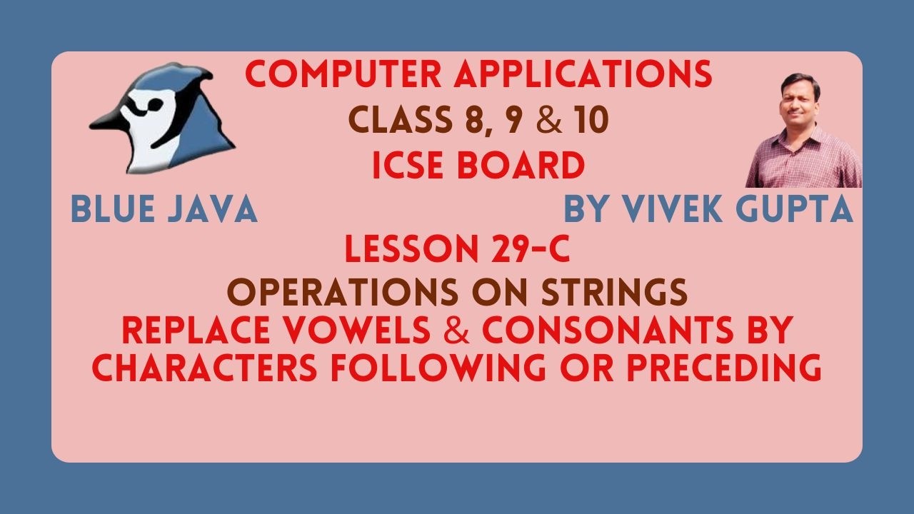 Replace all vowels in a string with next alphabet and all consonants with previous alphabet