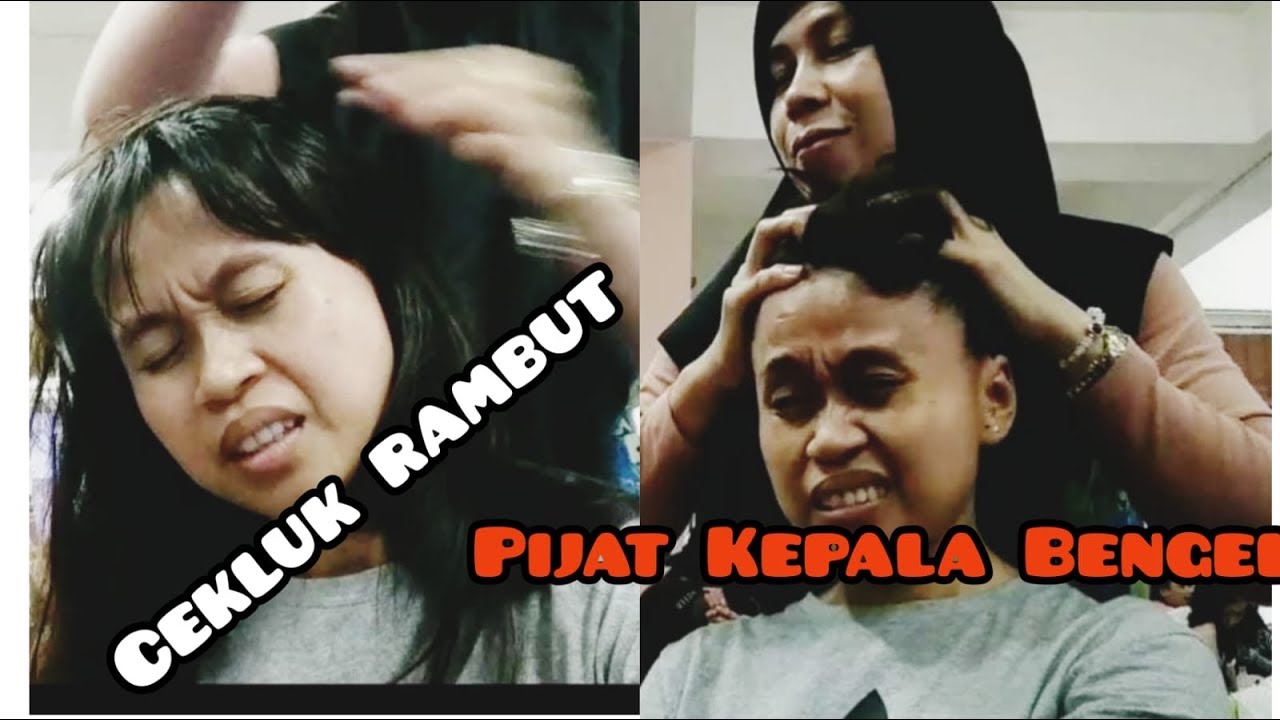 Pijat Kepala Plus cekluk rambut
