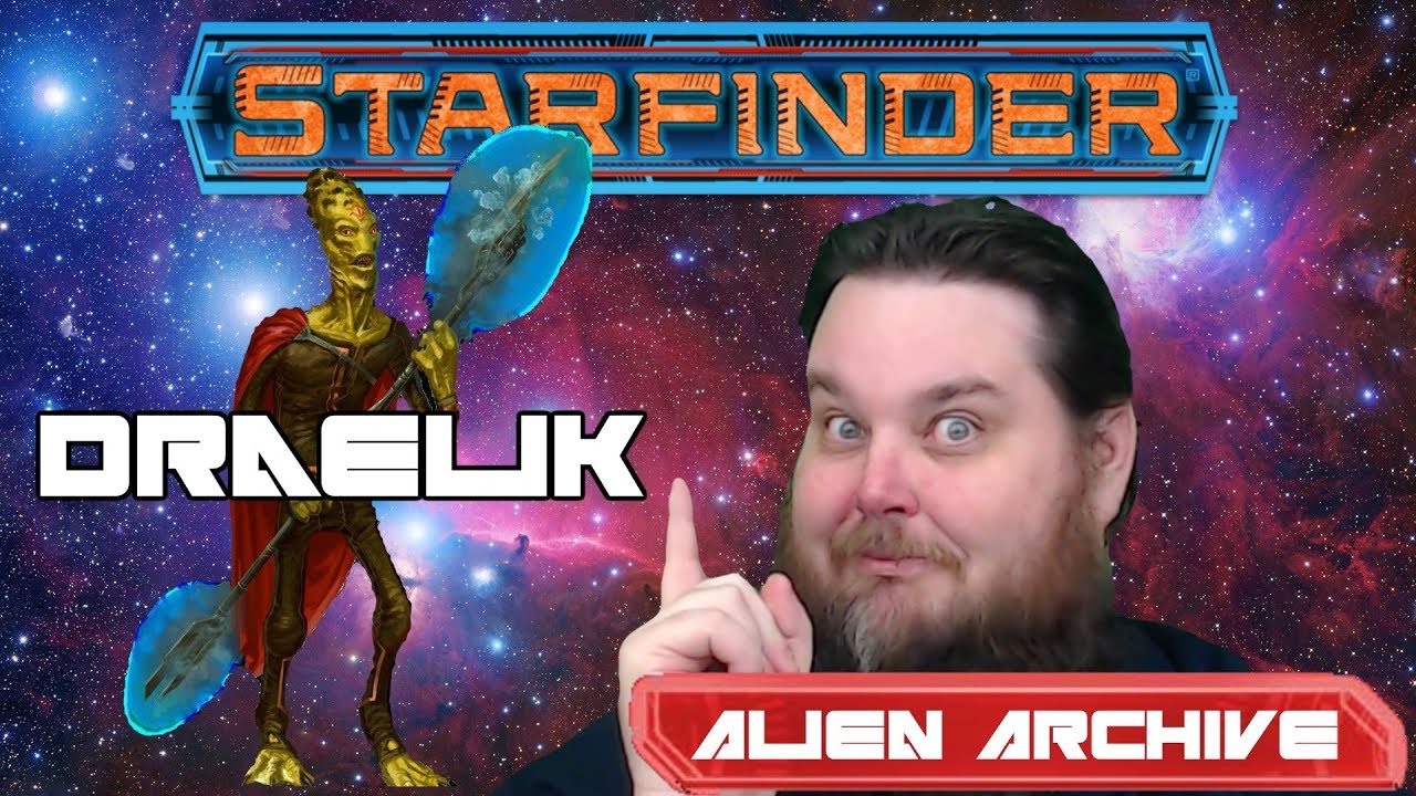 Starfinder Alien Archive Playable Races: Draelik | How To Play | Digital Dungeon Master