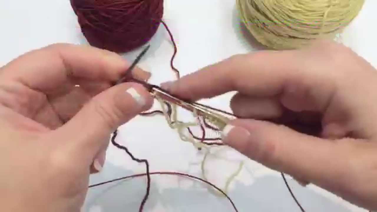 Comment tricoter 2 bas en même temps par le bout des orteils.