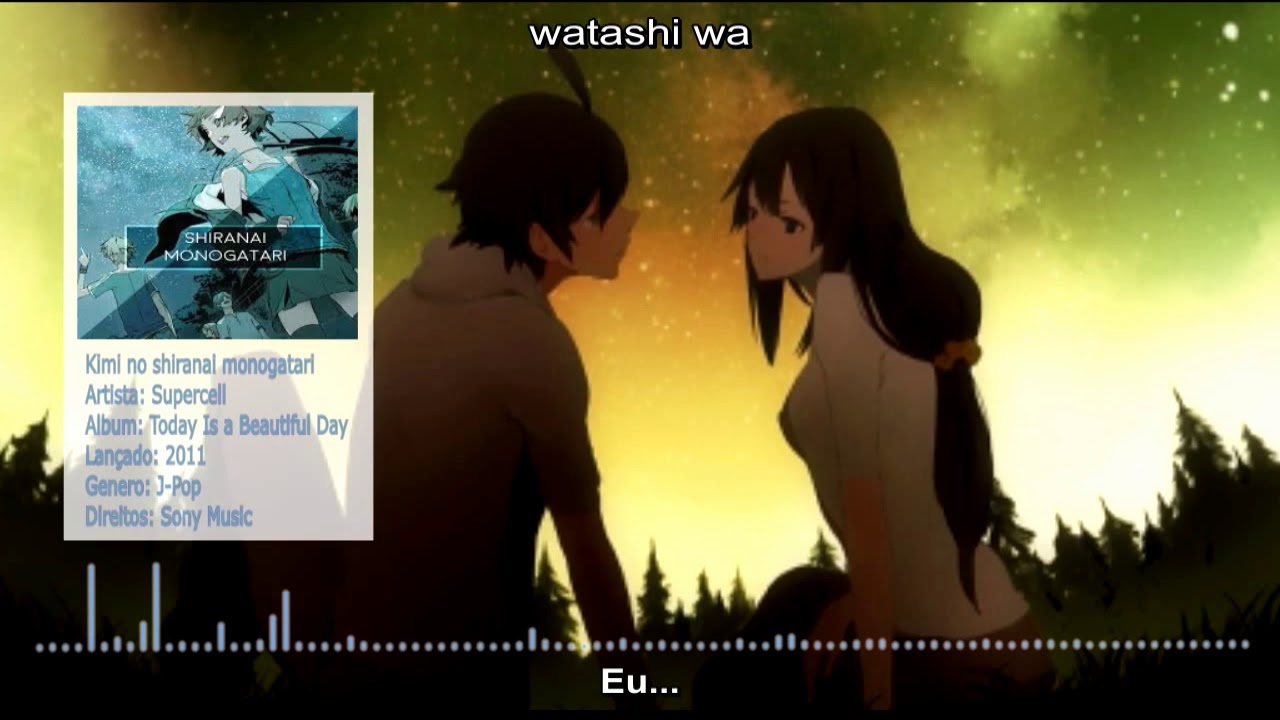 Kimi no shiranai monogatari - Tradução