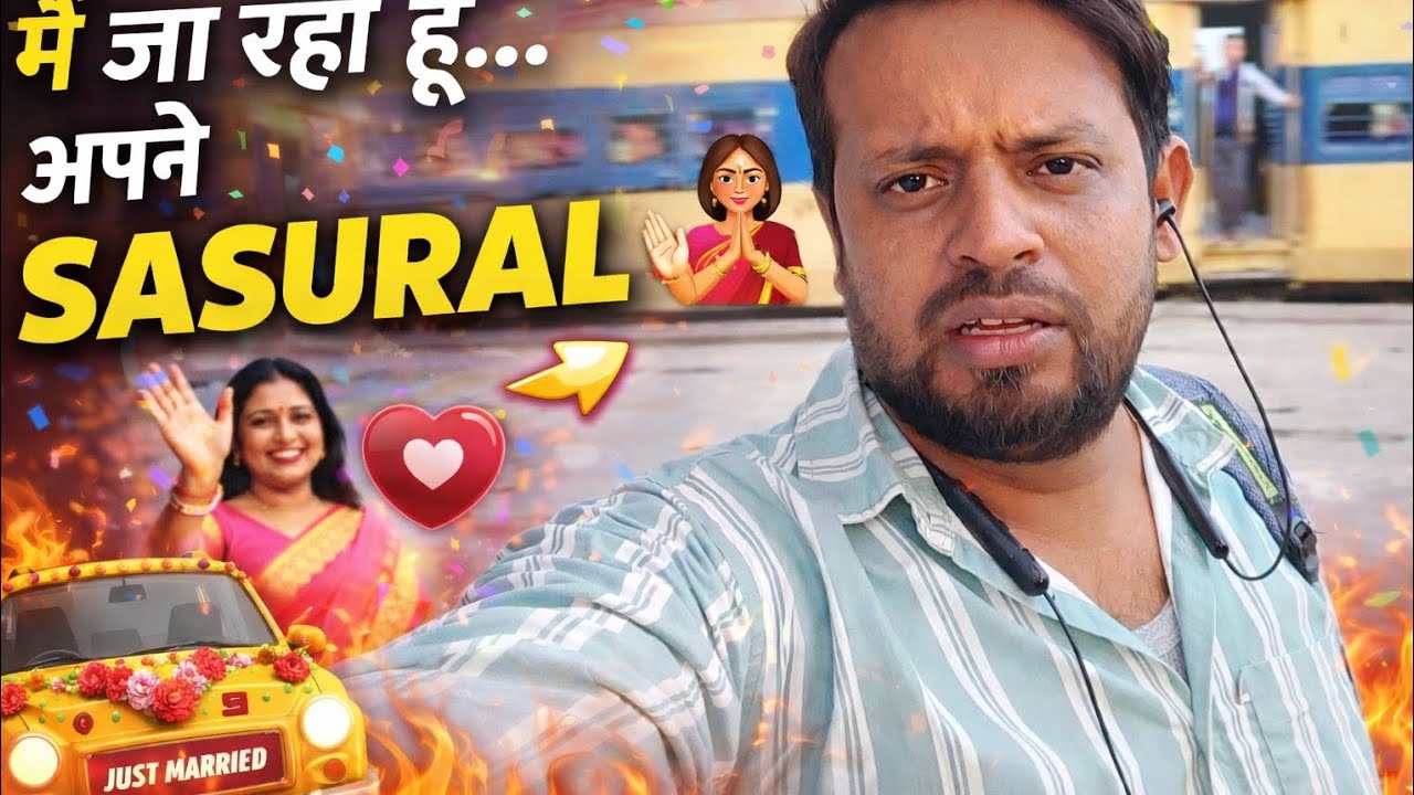 “Main Pehli Baar Sasural Ja Raha Hun 😳 | Full Journey Vlog”