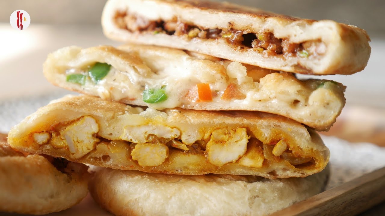 Stuffed Pockets 3-ways by Food Fusion Kids