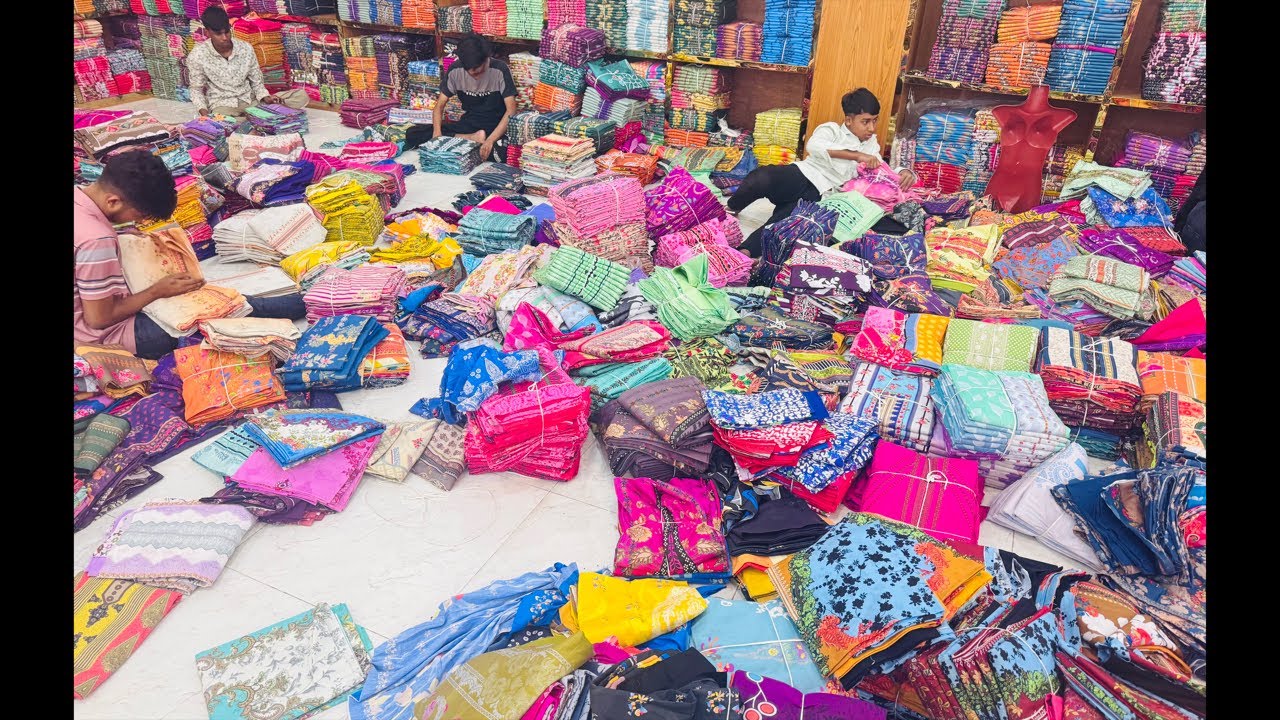 স্পেশাল সিকোয়েন্স। অরজিনাল রাঙ্গলি সুইচ কটন। জমজম A গ্রেট। wholesale dress paikari 3pis market