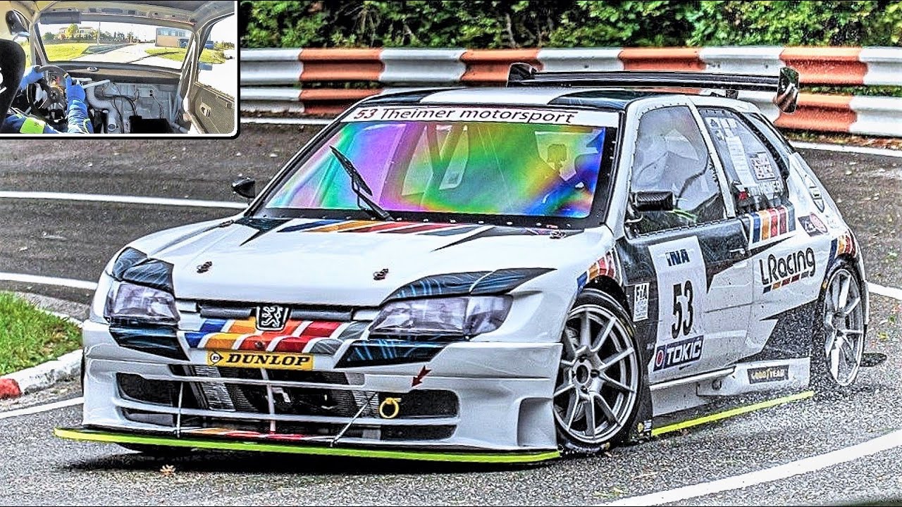 9.000+RPM PEUGEOT 306 Maxi Kit-Car || ONBOARD Incredible NA Sound