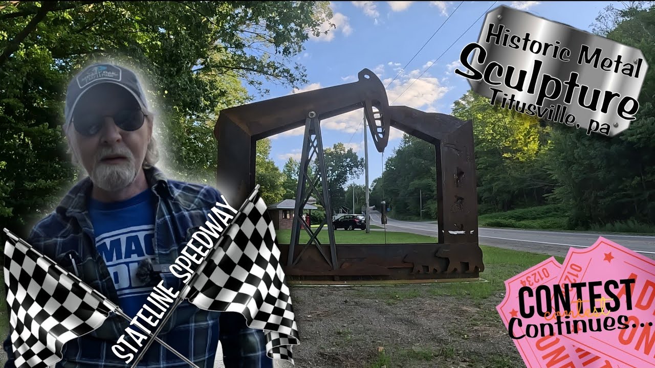 Titusville,Pa Art IMPRESSIVE Histoy Details | Emotional Trip Taken | Contest Continues...