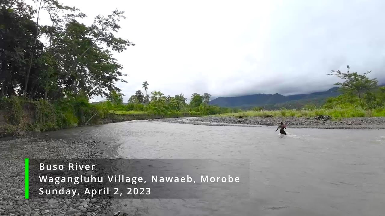 Buso River, Morobe Province, Papua New Guinea
