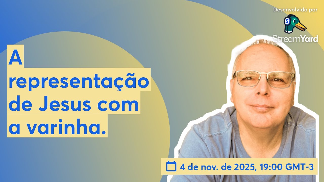 A representação de Jesus com a varinha.