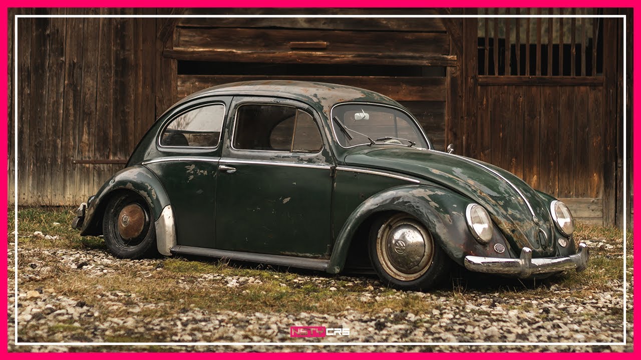 ❗️ BAGGED & PATINA | 1955 VW Bug Ovali | Nasty Cars [4K]